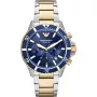 ARMANI vīriešu pulkstenis AR11362 (43mm) - zils ciparnīca, nerūsējošā tērauda aproce