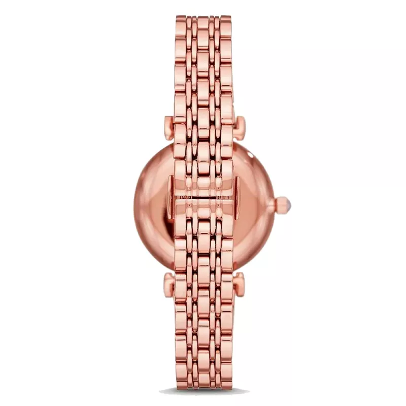 ARMANI Sieviešu AR11267 Kvarca analogais pulkstenis 32mm Nerūsējošais tērauds Sudrabs