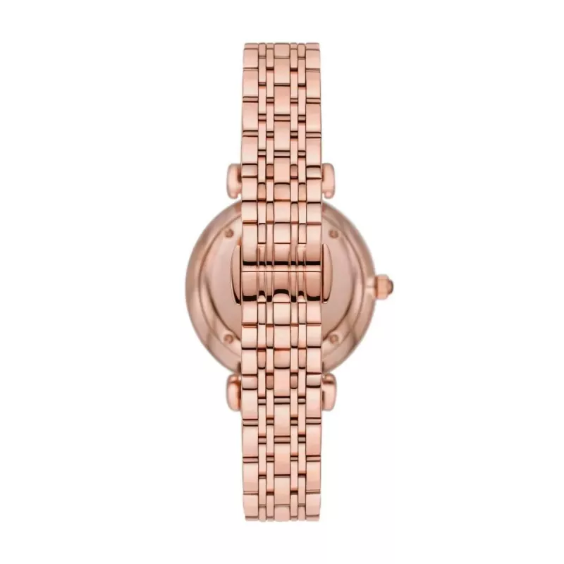 ARMANI Sieviešu AR11423 Kvarca Analogais Pulkstenis 32mm Nerūsējošais Tērauds Sudrabs