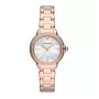 ARMANI Sieviešu AR11523 Gianni T-Bar kvarca pulkstenis 32mm rožu zelta nerūsējošais tērauds