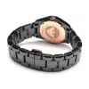 ARMANI Sieviešu AR1412 Kvarca Hronogrāfa Pulkstenis 35mm Melna Keramika