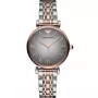 ARMANI Sieviešu pulkstenis AR1725 Gianni T-Bar 32mm Nerūsējošais tērauds Sudrabs