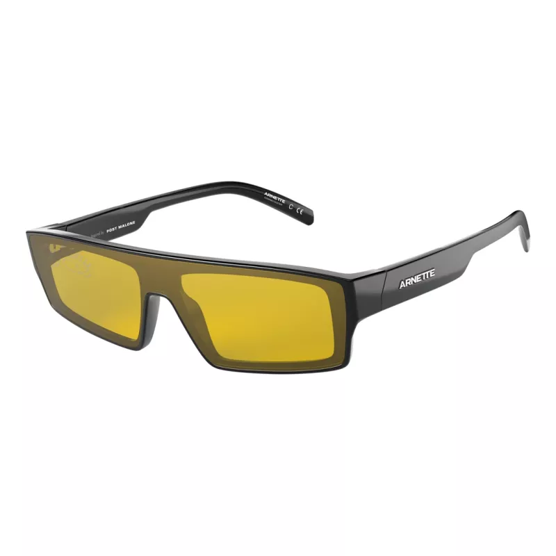 ARNETTE AN4268-41AN34 Vīriešu taisnstūra saulesbrilles matēti melnas 55/18/140 mm