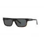 Arnette AN4278-120187 Vīriešu saulesbrilles Matēti melnas pelēkas polikarbonāta 55mm