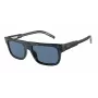 ARNETTE AN4278-120280 Vīriešu saulesbrilles Matēts melns rāmis Pelēka lēca 55mm
