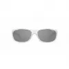 ARNETTE AN4290-27556G Vīriešu saulesbrilles Matēts melns rāmis Pelēkas spoguļlēcas 63mm