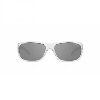 ARNETTE AN4290-27556G Vīriešu saulesbrilles Matēts melns rāmis Pelēkas spoguļlēcas 63mm