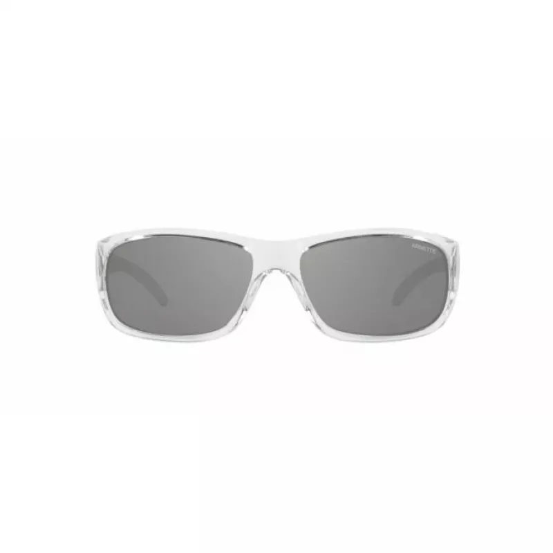 ARNETTE AN4290-27556G Vīriešu saulesbrilles Matēts melns rāmis Pelēkas spoguļlēcas 63mm