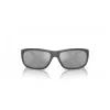 ARNETTE AN4290-28706G Vīriešu taisnstūra saulesbrilles matēti melnas pelēkas
