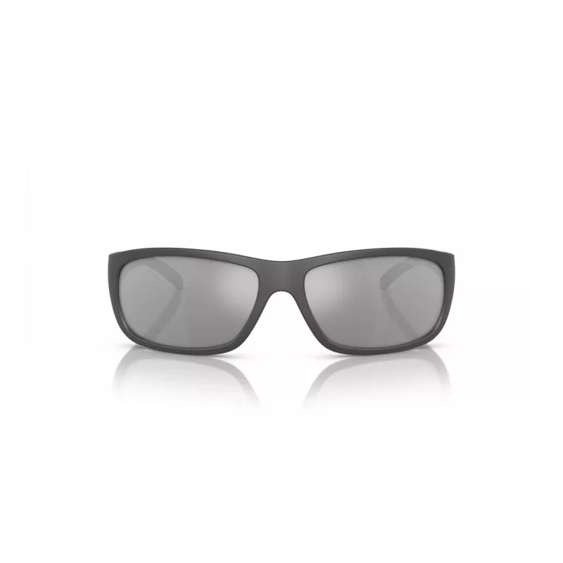 ARNETTE AN4290-28706G Vīriešu taisnstūra saulesbrilles matēti melnas pelēkas
