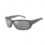 ARNETTE AN4290-28706G Vīriešu taisnstūra saulesbrilles matēti melnas pelēkas