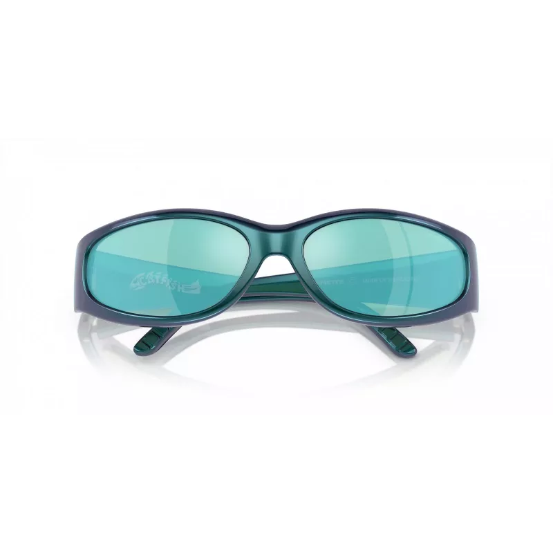 ARNETTE AN4302-290925 Vīriešu taisnstūra saulesbrilles, matēts melns rāmis, pelēkas lēcas, 62 mm