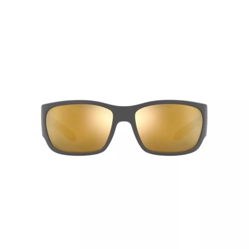 ARNETTE AN4324-28775A Unisex saulesbrilles, matēts melns rāmis, pelēkas lēcas, 61 mm