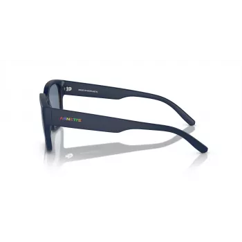 ARNETTE AN432527592V5 Unisex saulesbrilles - matēts melns rāmis, tumši pelēkas polarizētas lēcas, 54/19/145 mm