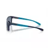 ARNETTE AN4328U27622V Vīriešu saulesbrilles Matēti melna Rāmja Tumši pelēkas Spoguļa Sudraba Lēcas 58mm