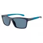 ARNETTE AN4328U27622V Vīriešu saulesbrilles Matēti melna Rāmja Tumši pelēkas Spoguļa Sudraba Lēcas 58mm