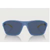ARNETTE AN4329-290280 Vīriešu taisnstūra polarizētas saulesbrilles Matēti melna/Rūsa 63mm