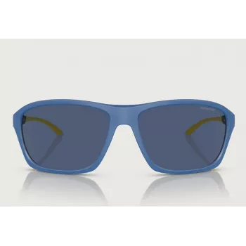 ARNETTE AN4329-290280 Vīriešu taisnstūra polarizētas saulesbrilles Matēti melna/Rūsa 63mm
