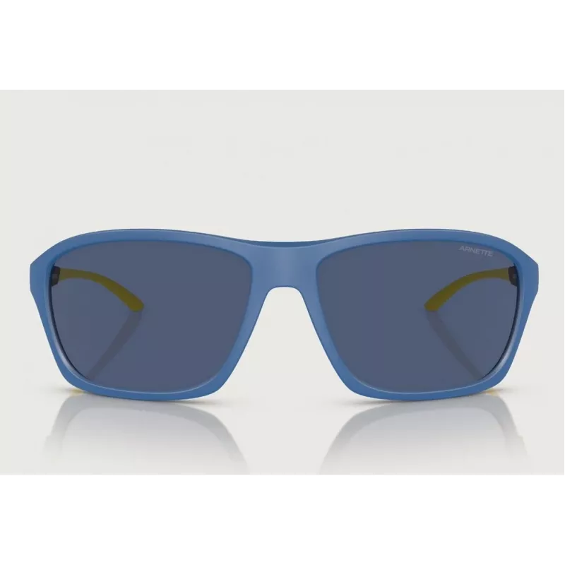 ARNETTE AN4329-290280 Vīriešu taisnstūra polarizētas saulesbrilles Matēti melna/Rūsa 63mm