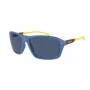 ARNETTE AN4329-290280 Vīriešu taisnstūra polarizētas saulesbrilles Matēti melna/Rūsa 63mm