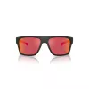 ARNETTE AN4330-27536Q Taisnstūra saulesbrilles Matēti melns Tumši pelēks spogulis sudrabs 63mm