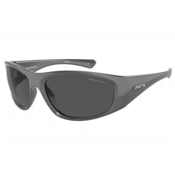 ARNETTE AN4331-291787 Saulesbrilles Vīriešiem Matēti Melna Tumši Pelēka 64 mm