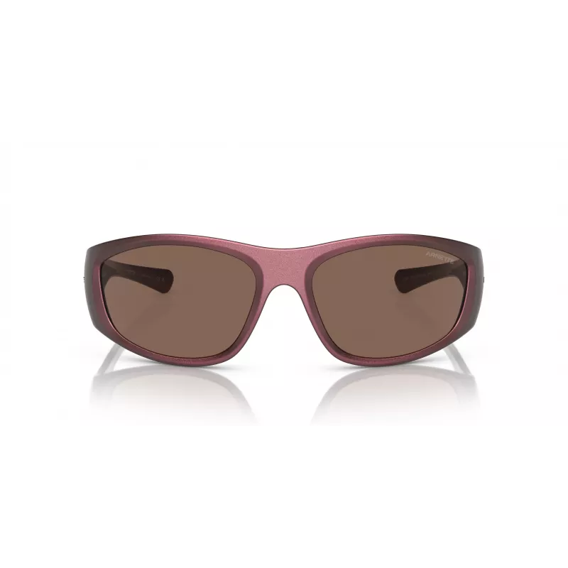 ARNETTE AN4331-292773 Vīriešu taisnstūra saulesbrilles Matēti melni tumši pelēki 64mm