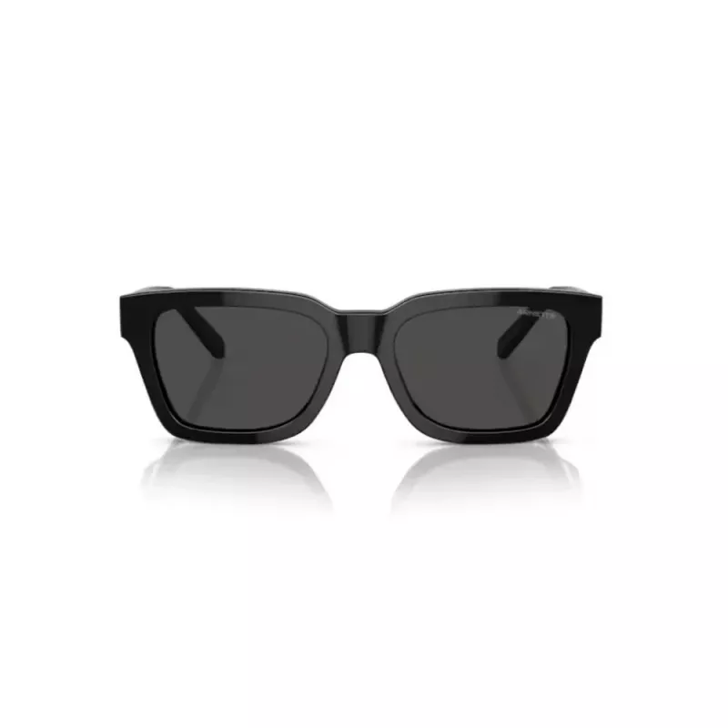 ARNETTE AN4334-121487 Vīriešu saulesbrilles Matēts melns rāmis Pelēkas lēcas 64mm