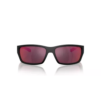 ARNETTE AN4336-27536Q Vīriešu saulesbrilles Matēti melni Taisnstūris 61mm