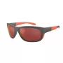 ARNETTE AN4337-28706Q Vīriešu taisnstūra saulesbrilles Matēti melnas pelēks spogulis 63mm