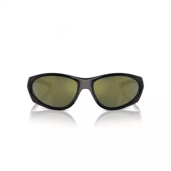 Arnette AN4342-29476R Unisex saulesbrilles, matēts melns rāmis, tumši pelēka spoguļa sudraba lēca, 62 mm lēcas platums