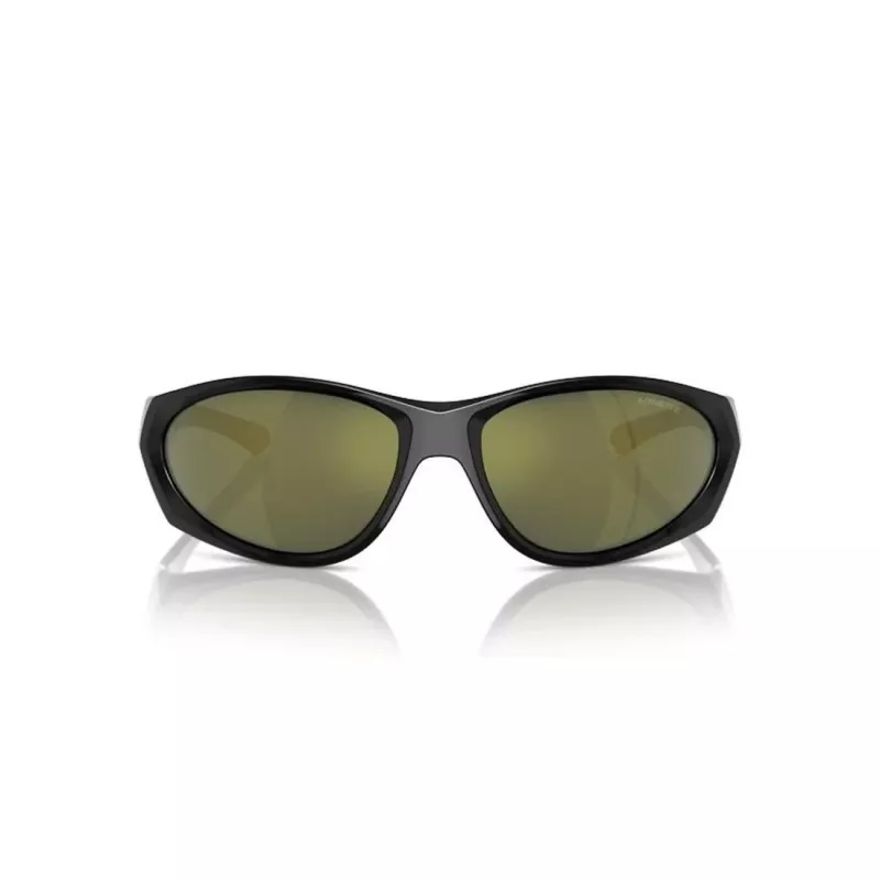 Arnette AN4342-29476R Unisex saulesbrilles, matēts melns rāmis, tumši pelēka spoguļa sudraba lēca, 62 mm lēcas platums