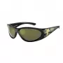 Arnette AN4342-29476R Unisex saulesbrilles, matēts melns rāmis, tumši pelēka spoguļa sudraba lēca, 62 mm lēcas platums