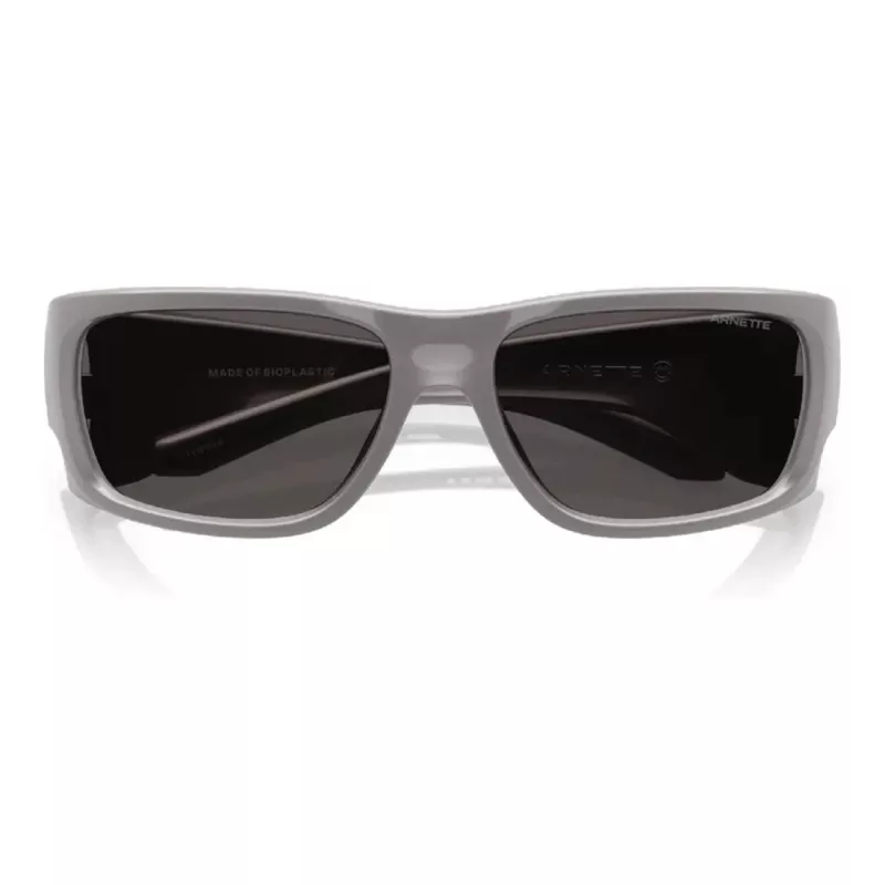 ARNETTE AN4345-296187 Vīriešu taisnstūra saulesbrilles matēti melnas pelēkas 62mm