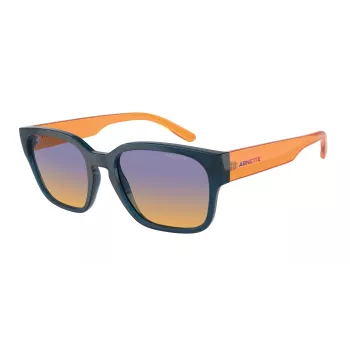 ARNETTE Fastball AN4325-29012H Unisex taisnstūra saulesbrilles matēti melnas 54mm