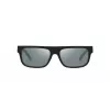 ARNETTE Vīriešu saulesbrilles AN4278-12006G - Matēts melns propionāta rāmis, pelēki spoguļa polikarbonāta lēcas, 55 mm lēcu platums
