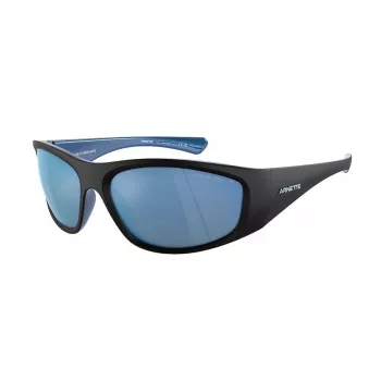 ARNETTE Vīriešu saulesbrilles AN4331-292322 Matēts melns rāmis Tumši pelēkas lēcas 64mm