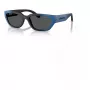 ARNETTE Vīriešu saulesbrilles AN4350-297587 Matēti melna tumši pelēka 55mm