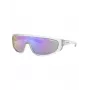 ARNETTE Unisex A42642634Y730 Saulesbrilles Vairogs Matēti Caurspīdīgi Pelēki Tumši Pelēki 135mm