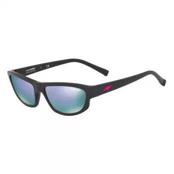 ARNETTE Unisex saulesbrilles AN4260-014V56 Matēts melns rāmis Pelēki spoguļstikli 55mm