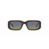 ARNETTE Unisex Saulesbrilles AN431812382W5 Matēti Melna Tumši Pelēka Spoguļsudraba 53mm