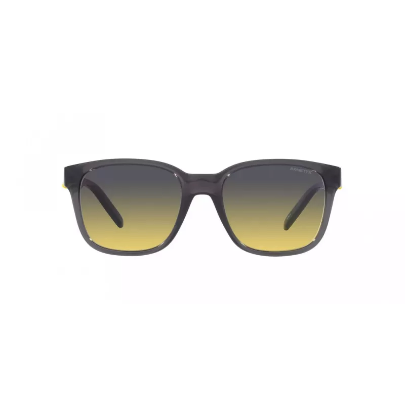 ARNETTE Unisex Saulesbrilles AN432027862Q5 - Taisnstūra matēts melns propionāta rāmis ar polarizētām tumši pelēkām polikarbonāta lēcām - 55/19/145 mm