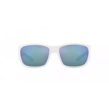 ARNETTE Unisex saulesbrilles AN43242863Y76 - Matēts melns rāmis, tumši pelēkas spoguļsudraba lēcas, 61 mm