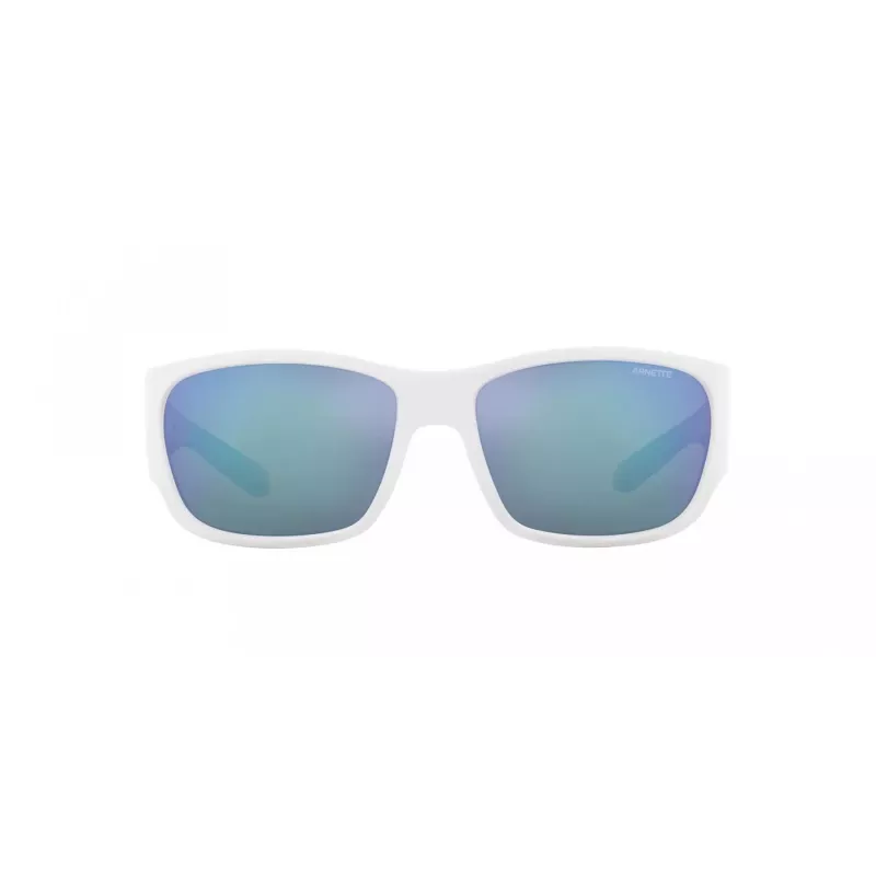 ARNETTE Unisex saulesbrilles AN43242863Y76 - Matēts melns rāmis, tumši pelēkas spoguļsudraba lēcas, 61 mm