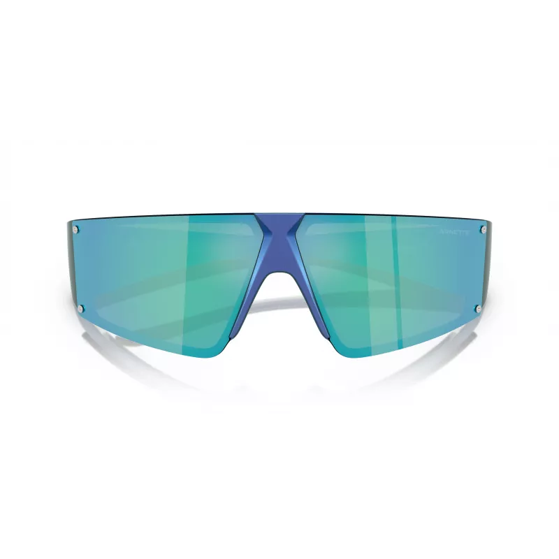 ARNETTE Unisex saulesbrilles AN4332-291855 Matēts melns rāmis Pelēks spoguļa sudraba lēcas 69/09/130 mm