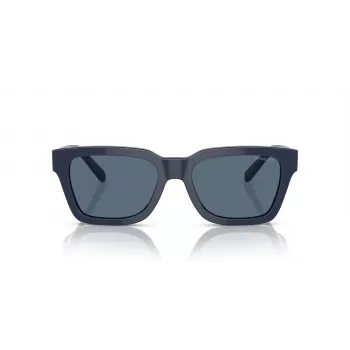 ARNETTE Unisex saulesbrilles AN4334-122180 matēts melns rāmis, pelēkas spoguļstikla lēcas 53mm