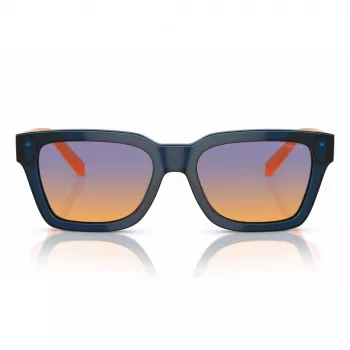 ARNETTE Unisex saulesbrilles AN4334-12422H Matēti melnas taisnstūra formas polarizētas 53mm