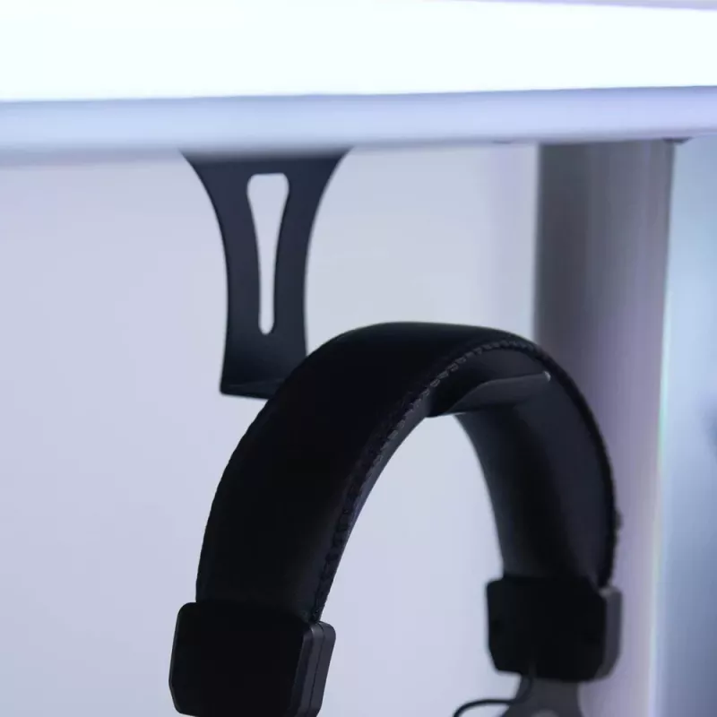 Arozzi Headset Hanger AZ-HEADSET-HANGER-BK pieskrūvējams austiņu turētājs, melns