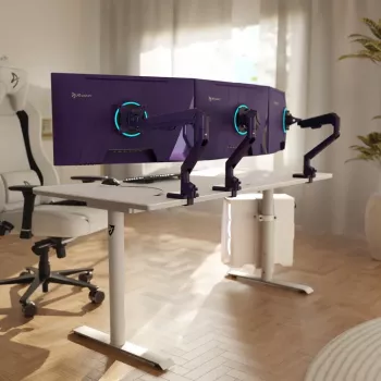 Arozzi Nova 27 collu IPS QHD 16:9 spēļu monitors, 2560x1440, 180Hz, 1ms, 2xHDMI, Purple