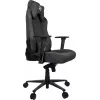 AROZZI Vernazza Soft Fabric Gaming Chair Dark Grey